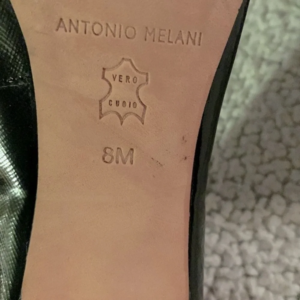 Antonio Melani Black Patent Pumps — 8 - Picture 5 of 6